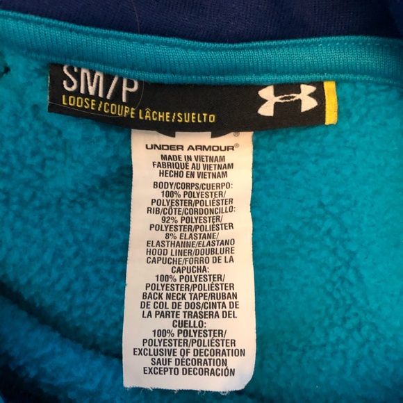 Under Armour Hooded Sweatshirt Size S - Picture 6 of 6